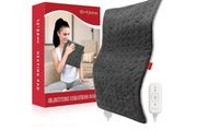 Heat Pad for Back Pain Relief, 12"x24" Electric Heat Pad with 3 Temperatures, Auto-Off, STAY ON Mode, Heating Pad for Lower Back Neck Shoulder, Heat Therapy for Period, Cramps, Endometriosis