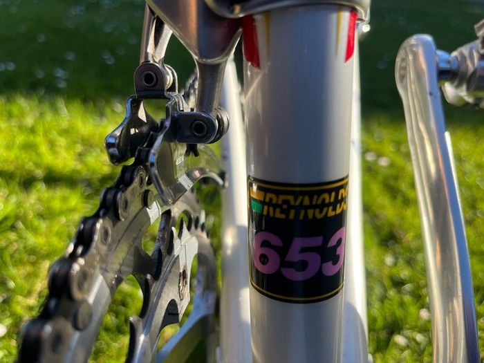Raleigh 653 retro racing bike Campagnolo