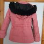 girls river island pink coat Image 2