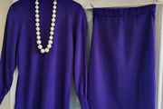 ARA Vintage two piece high neck and SKIRT co-ord Sz 10uk