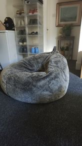 Faux Fur Cocoon Bean Bag