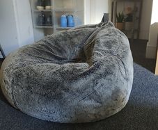 Faux Fur Cocoon Bean Bag