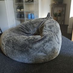 Faux Fur Cocoon Bean Bag