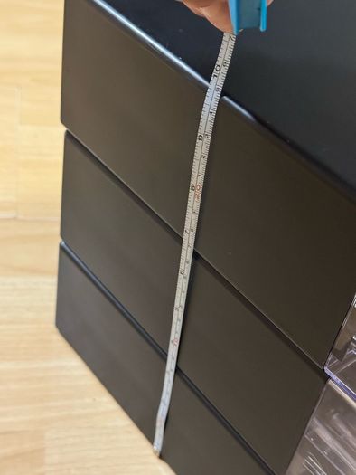 Stackable organising boxes for bits and bobs