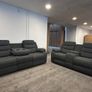 MESSIVE SALE ON RECLINER COUCHES.Drop down cupholders with  wireless chargers and USB ports. Corner Couches and 3+2 sets instock Image 5