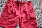 Red Shorts  Age 14-15