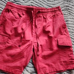 Red Shorts  Age 14-15
