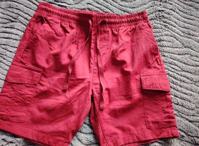 Red Shorts  Age 14-15