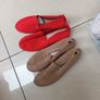 2 Pairs Of Shoes - Flats Plus 1 Pair ( Size 6) S.38 -5.  New. Image 2