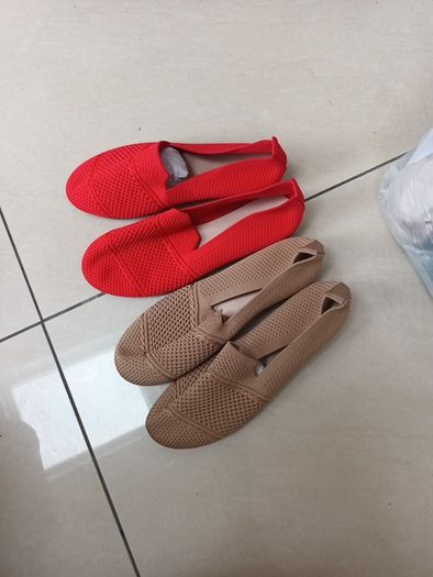 2 Pairs Of Shoes - Flats Plus 1 Pair ( Size 6) S.38 -5.  New.
