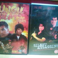 Sam Jones Dvd Bundle 80's Cult Movies Silent Assassins Jungle Heat Linda Blair