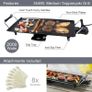 Quest Teppanyaki   X 48 Multifunction Griller 2000 Watts BNR 35490 Euro Prices I!c Vat Temperature Control New Stock Boxed Fully Guaranteed With No Need For Oil Image 10