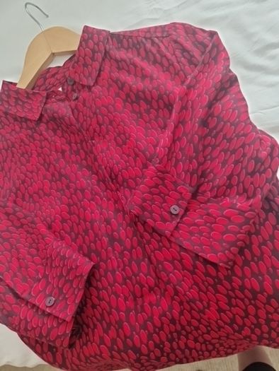 Hobbs red tunic style dress