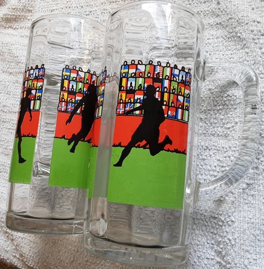 nice glasses for the football fan