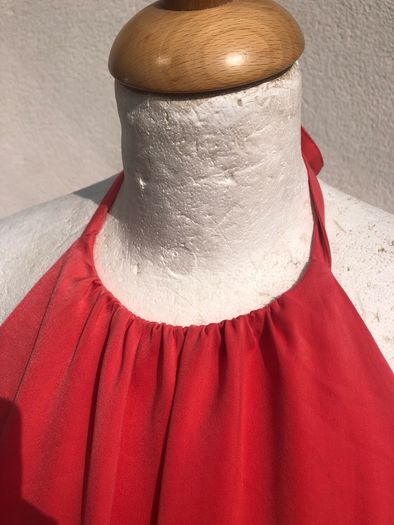 French Connection Coral Halter Dress Size 14