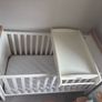 Cot & changing board Image 3
