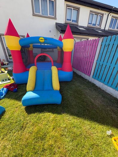 bouncy castle with slide