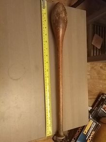 Vintage Washing Stick or Paddle / juggling pin ?
