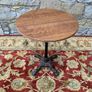 Vintage cast iron bistro table. Image 3
