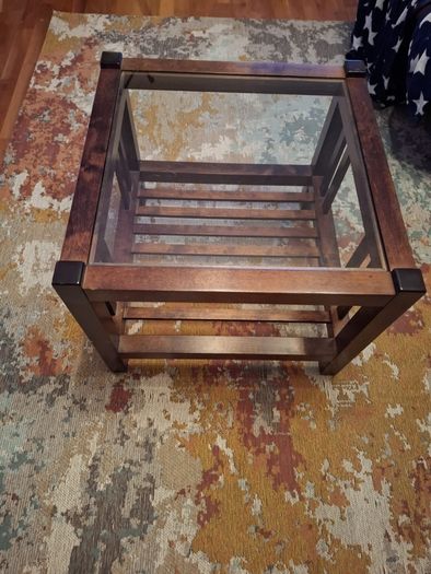 glass table