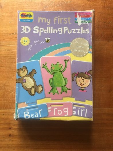 My First 3D Spelling Puzzles