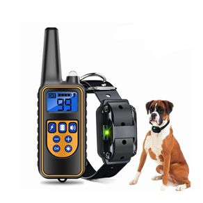 Pet Dog Anti Barking Device USB Electric Ultrasonic Dogs Training Collar Dog Stop Barking Vibration Anti Bark Collar 2