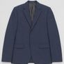 ZARA Navy Suit Set with Black Formal Shoes Image 4