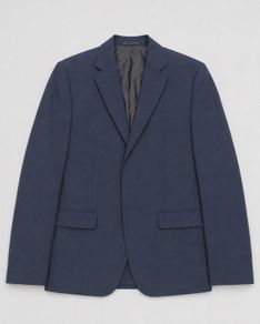 Zara Navy Suit Jacket  Blazer  Size 48