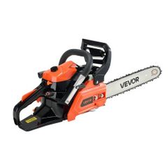 40 cc Gas Chainsaw, 14 inch Gas Powered Chainsaw, 1.8 HP Power Chain Saw with Non-Slip Handle,