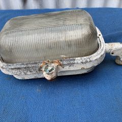 vintage industrial bulk head light