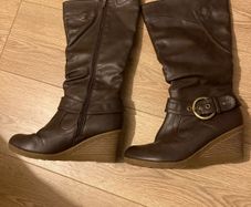 Brown Knee High Boots size 6
