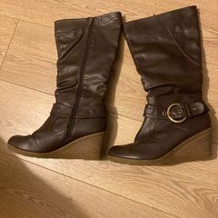 Brown Knee High Boots size 6