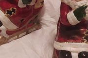 Santa on sleigh