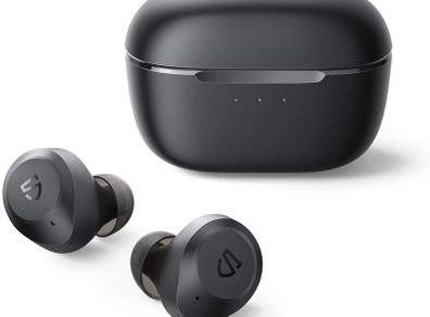 SoundPEATS T2 Hybrid Active Noise Cancelling Wireless Earbuds, ANC Earphones with Transparency Mode, Bluetooth 5.1 in-Ear Headphones, 30 Hours Playtime, USB-C Quick Charge, Stereo Sound, 12mm Driver