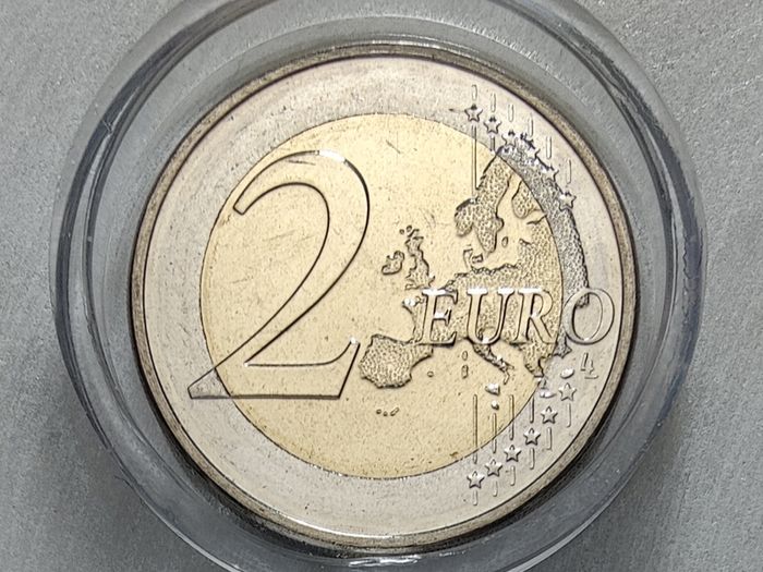 Malta 2 Euro Base Metals Circulated Coin 2022 - United Nations - Women, Peace, and Security