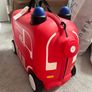Luggage - Kids Carry On Case & Seat - Fire Engine Image 2