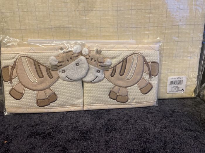 SIGNIFICANTLY REDUCED Brand New Mamas and Papas Curtains & Tie backs
