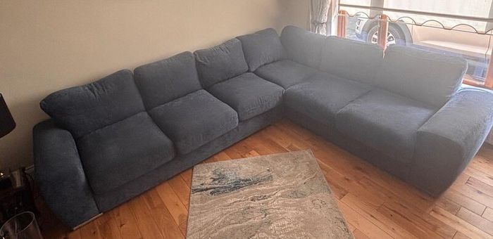 L shaped sofa