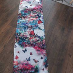 Pink silk scarf
