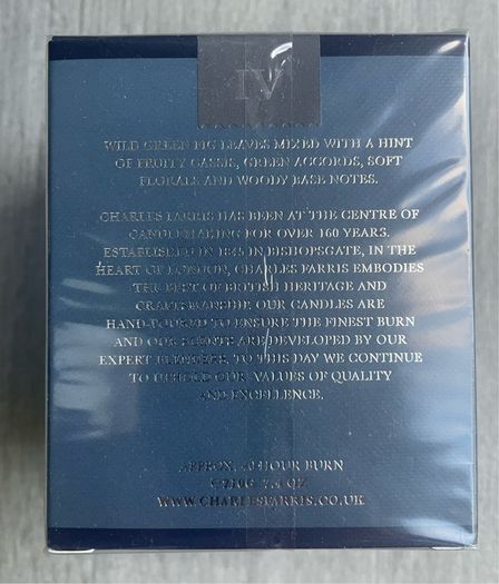 Charles Farris Scented Wax Candle