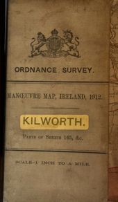 Manoeuvres Map 1912 Kilworth