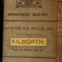 Manoeuvres Map 1912 Kilworth