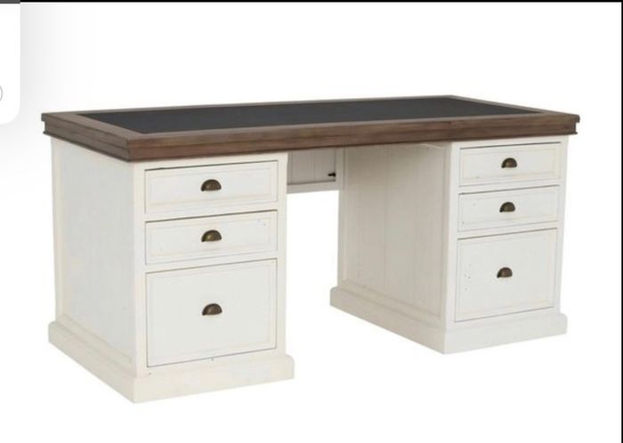 Wanted White Reclaimed Wood Desk