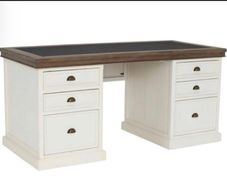 Wanted White Reclaimed Wood Desk