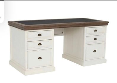 Wanted White Reclaimed Wood Desk