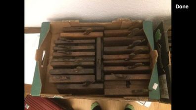 Collection of Victorian Moulding Planes