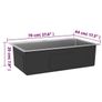Handmade Kitchen Sink Black Stainless Steel Image 5