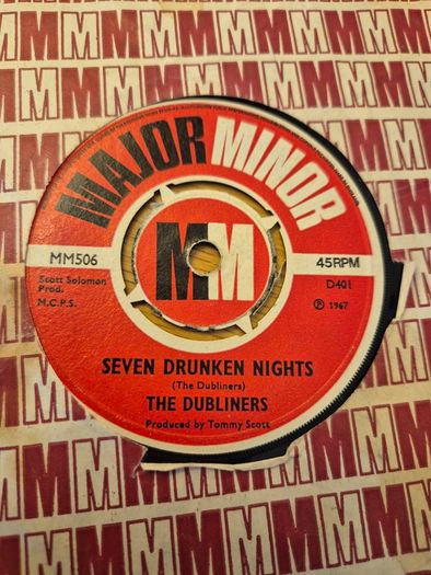 The Dubliners 9 7" singles