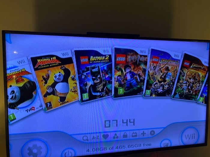 Modded Wii 500gb