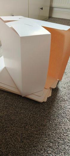 White Square Cake Boxes x5